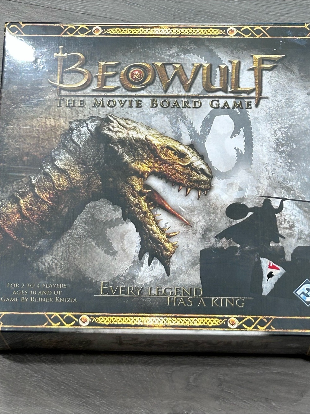 Beowulf The Movie Board Game Fantasy Flight Games 2007 Reiner Knizia New Sealed